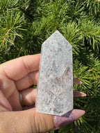 Crackle kwarts toren #40