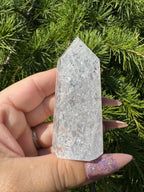 Crackle kwarts toren #40