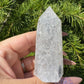 Crackle kwarts toren #40
