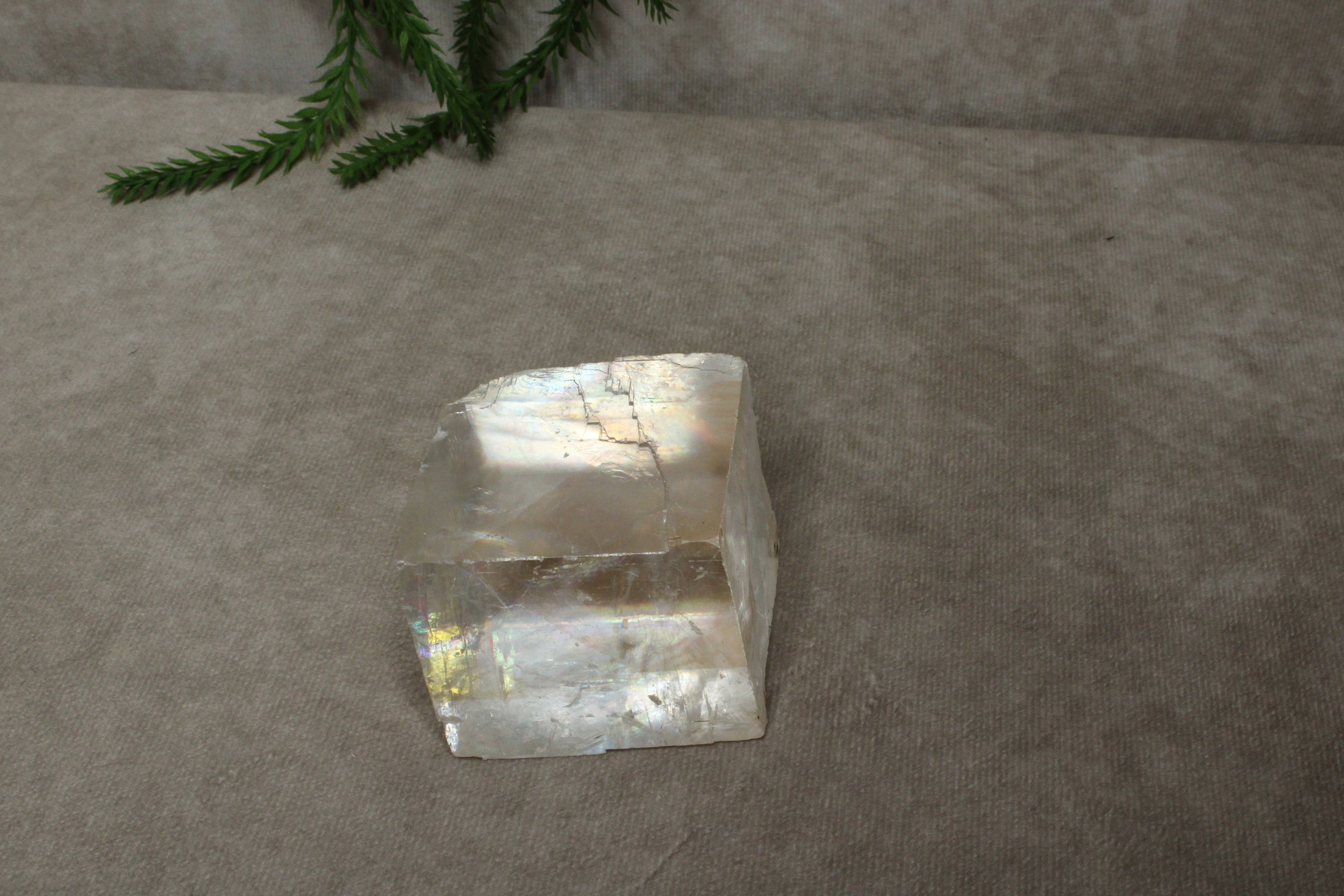 Optische calciet kubus #2