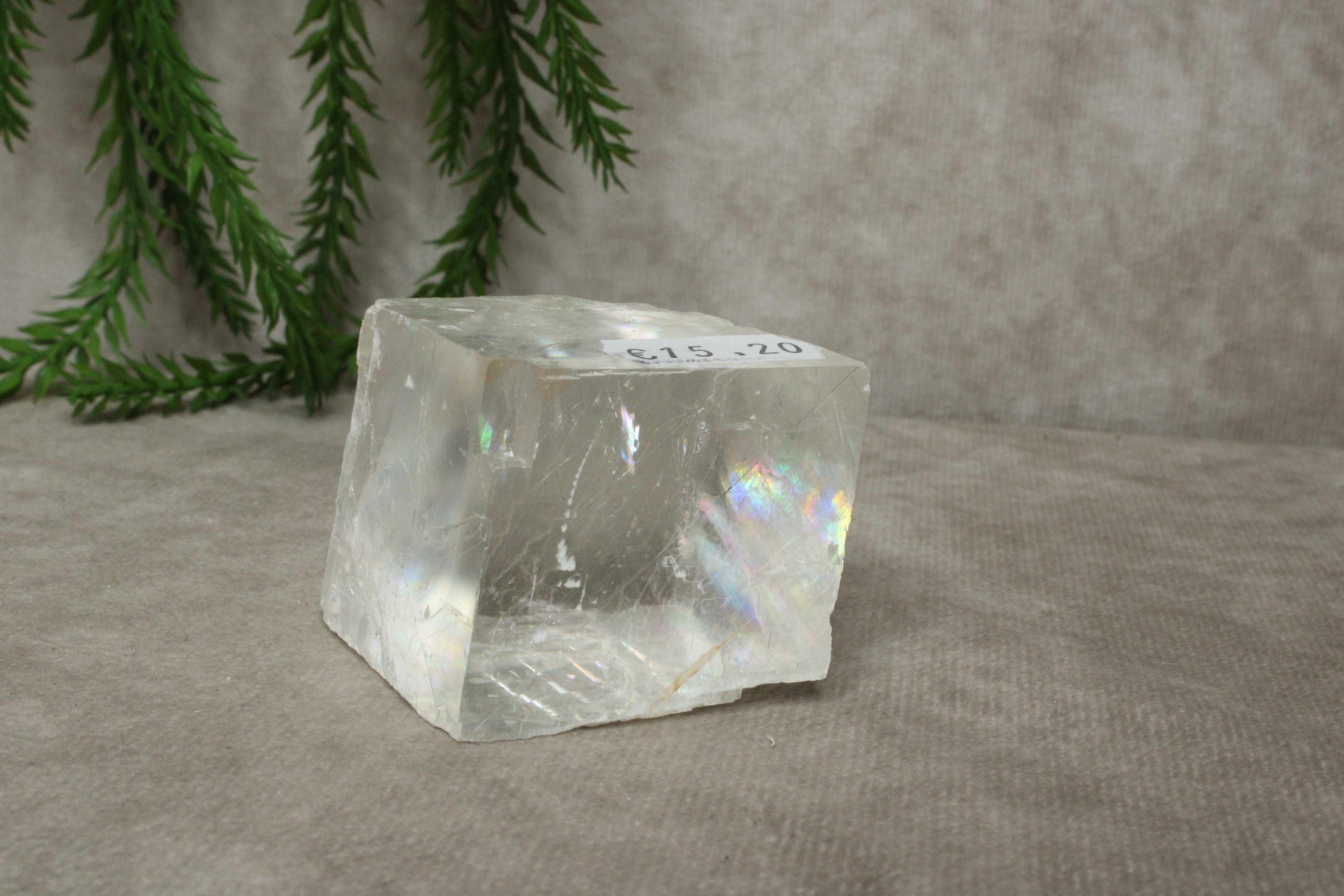 Optische calciet kubus #1