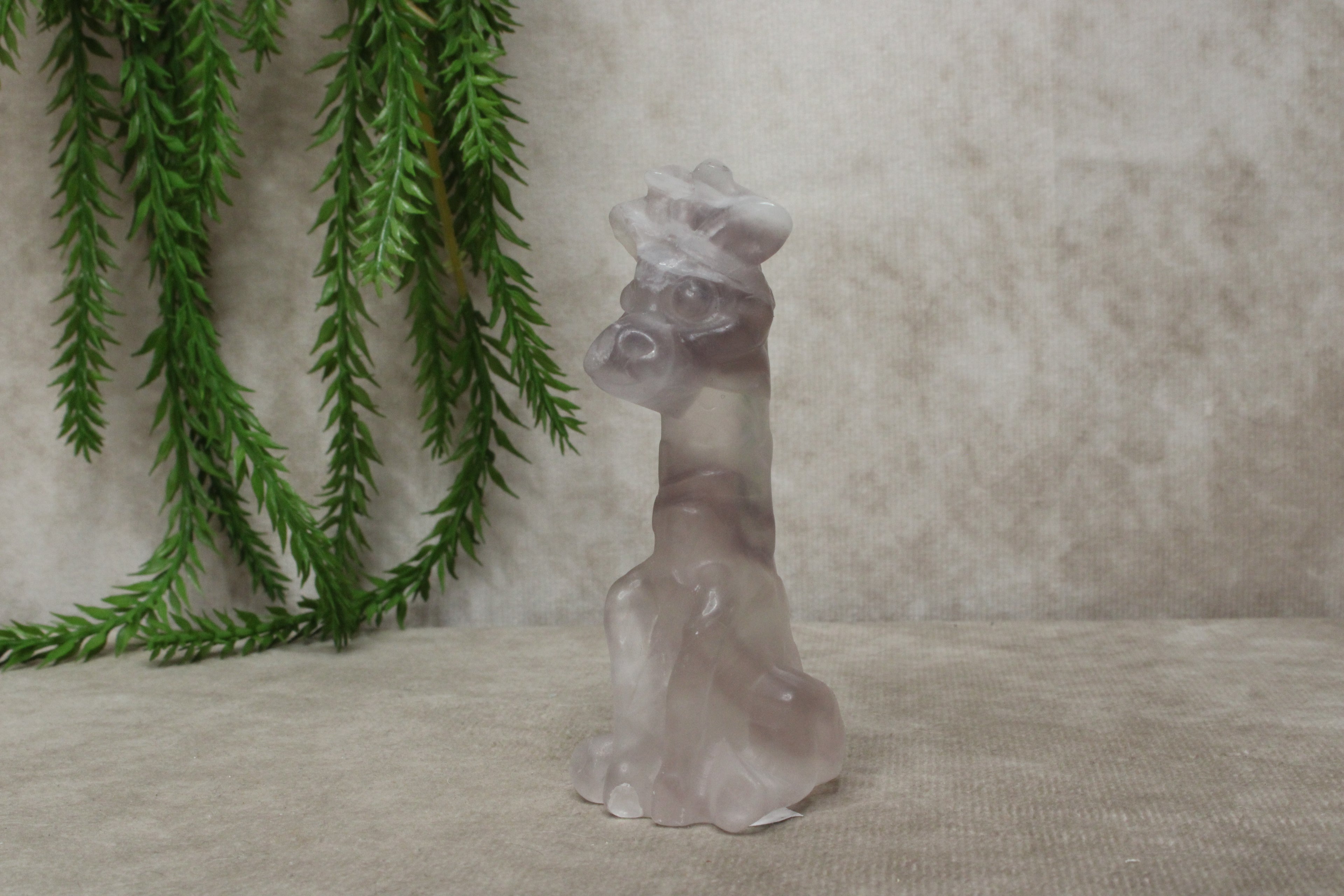 Giraf in verschillende steensoorten