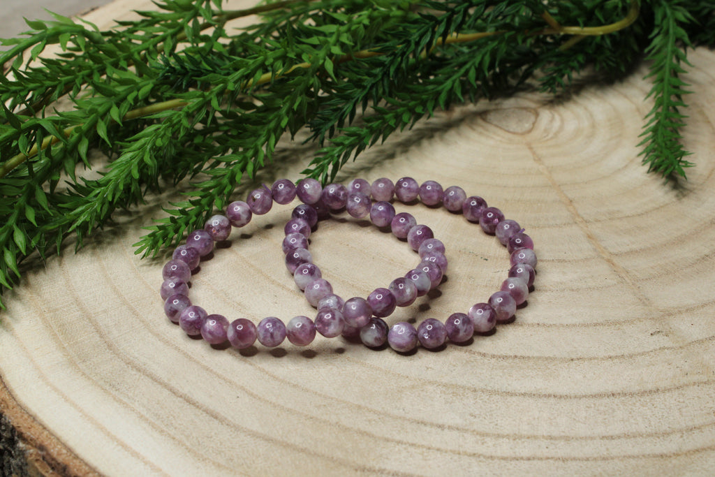 Mica met Toermalijn kogelarmband