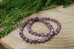 Mica met Toermalijn kogelarmband