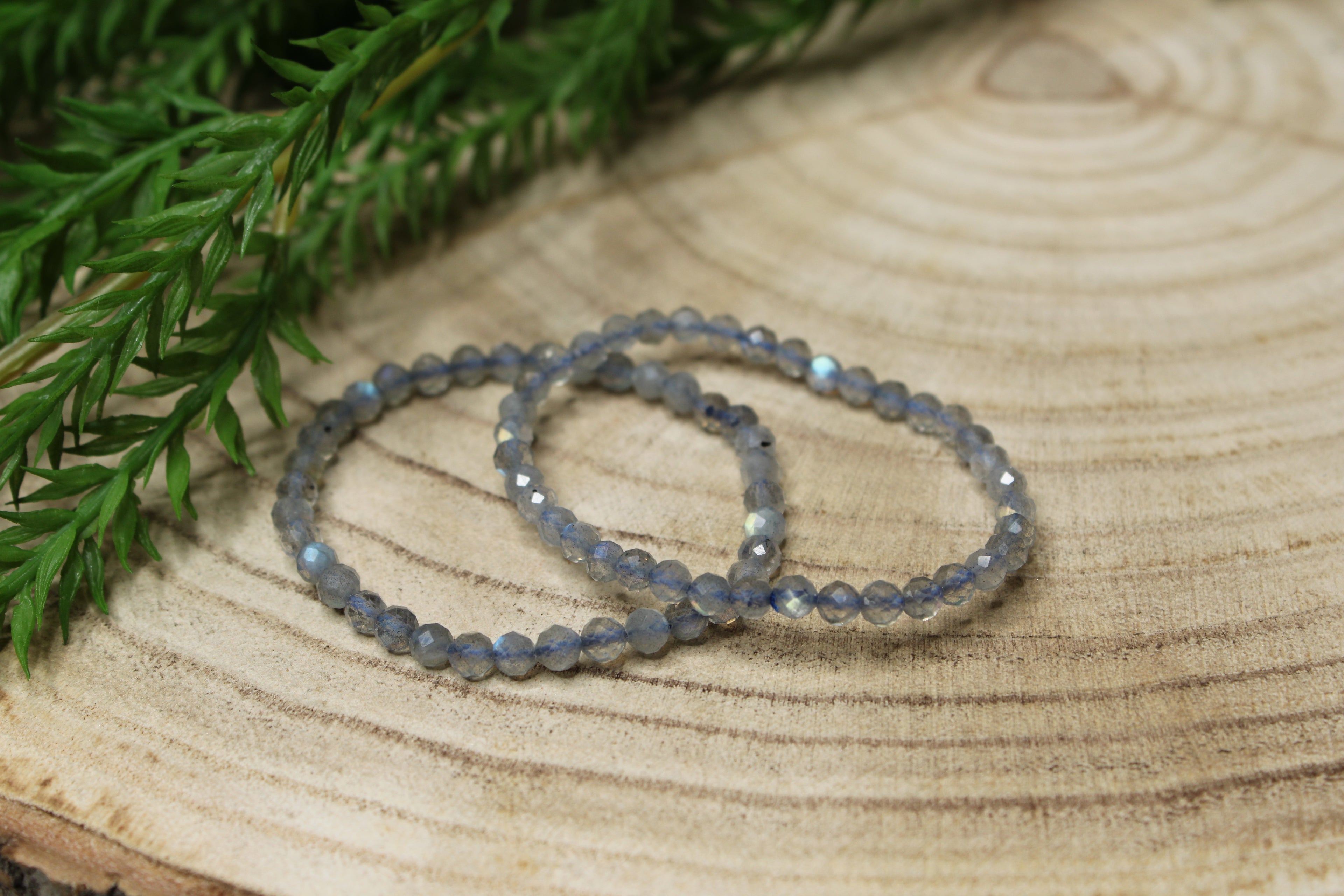 Armbanden Facet geslepen 4mm KLEIN \ KINDER