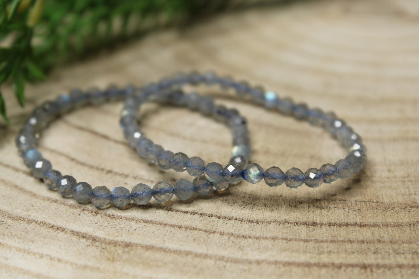 Armbanden Facet geslepen 4mm KLEIN \ KINDER