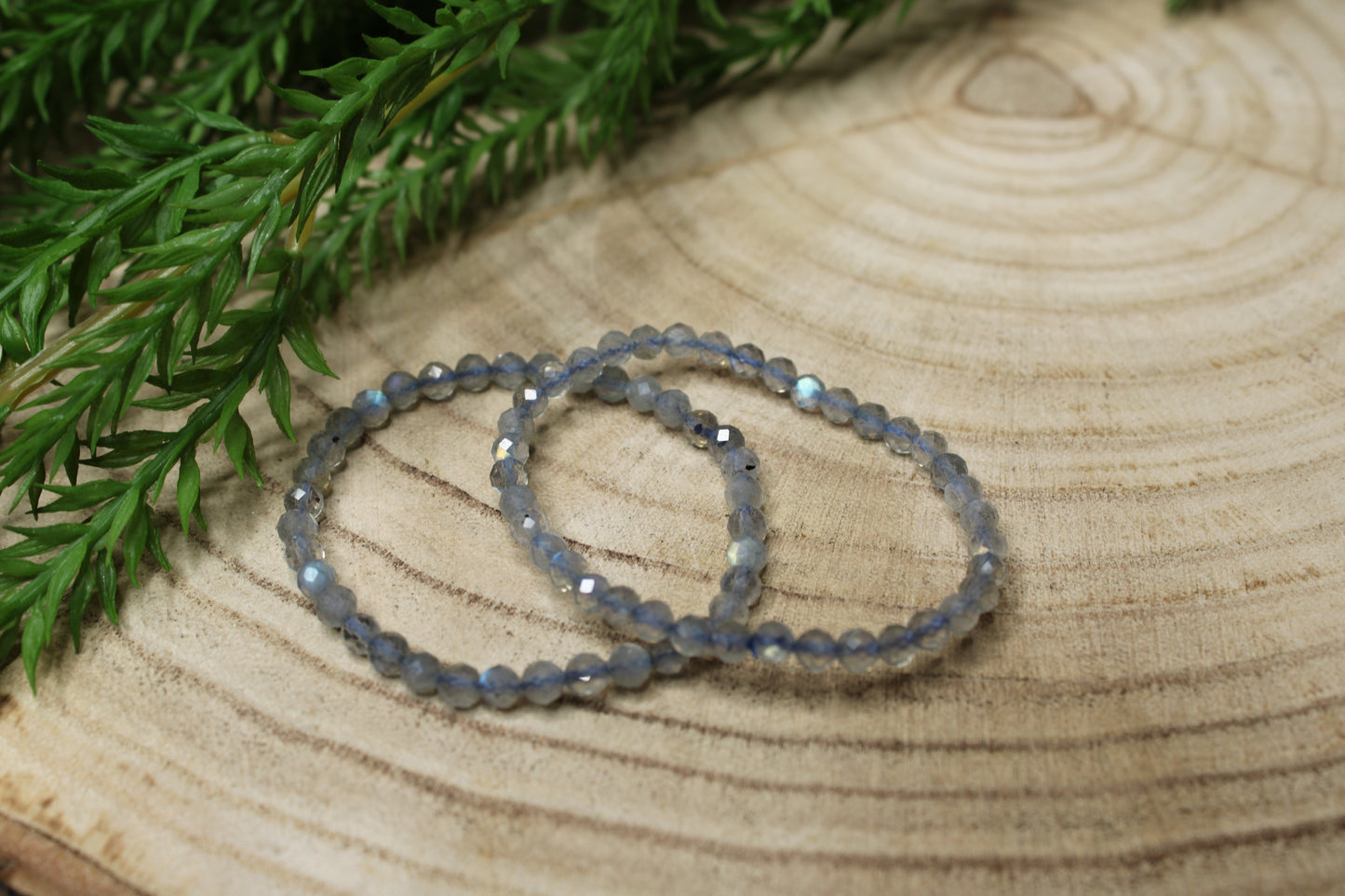 Armbanden Facet geslepen 4mm KLEIN \ KINDER