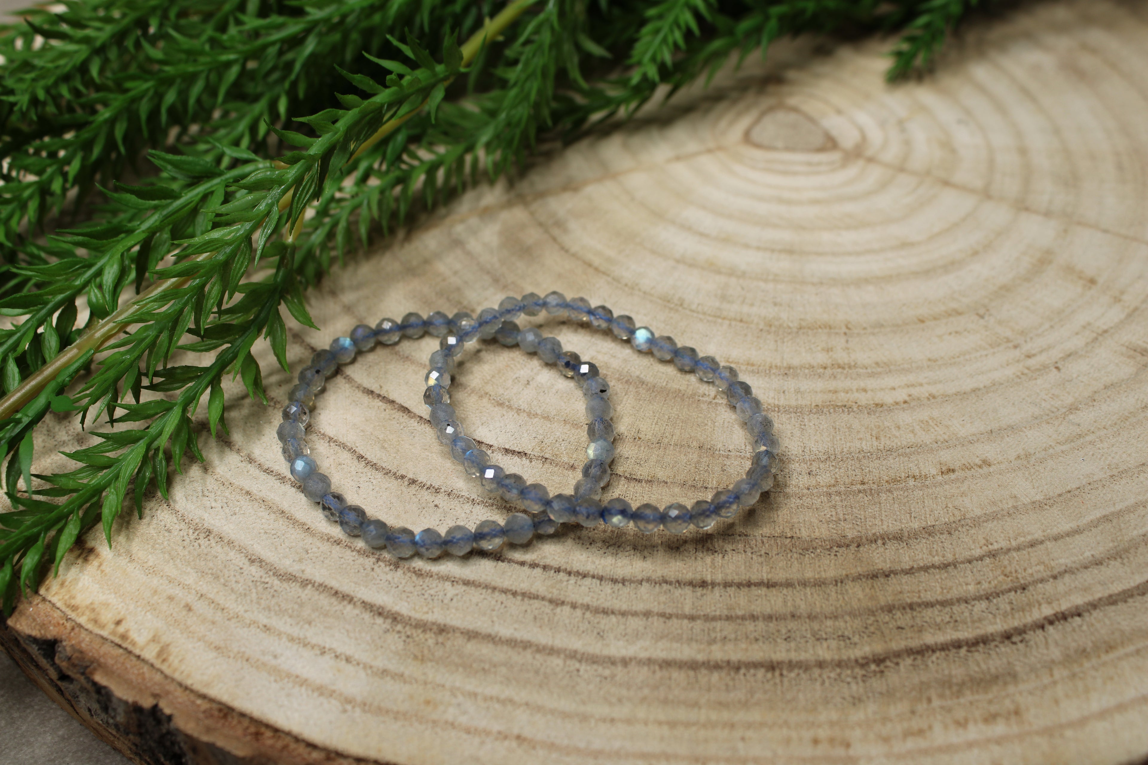 Armbanden Facet geslepen 4mm KLEIN \ KINDER