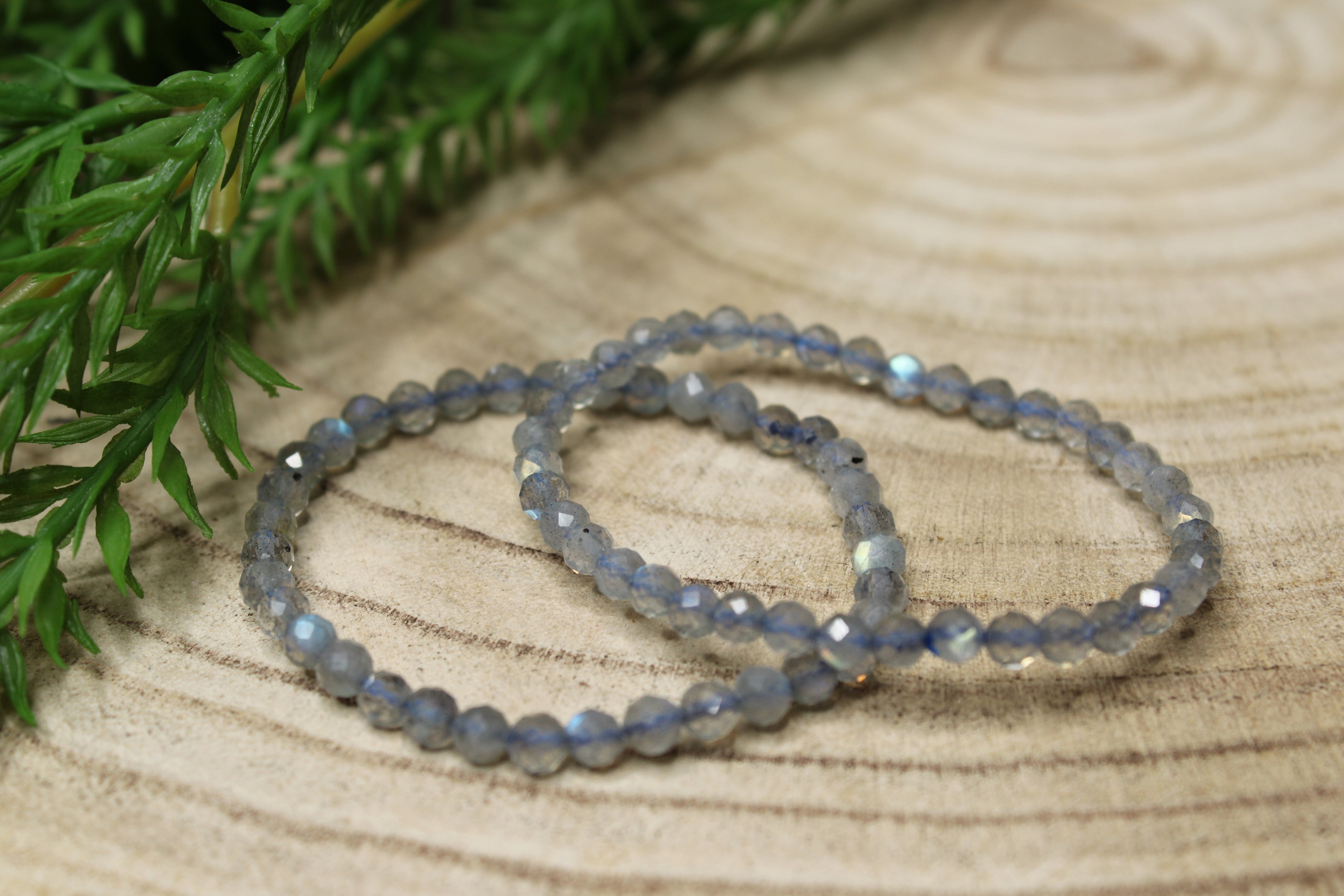 Armbanden Facet geslepen 4mm KLEIN \ KINDER