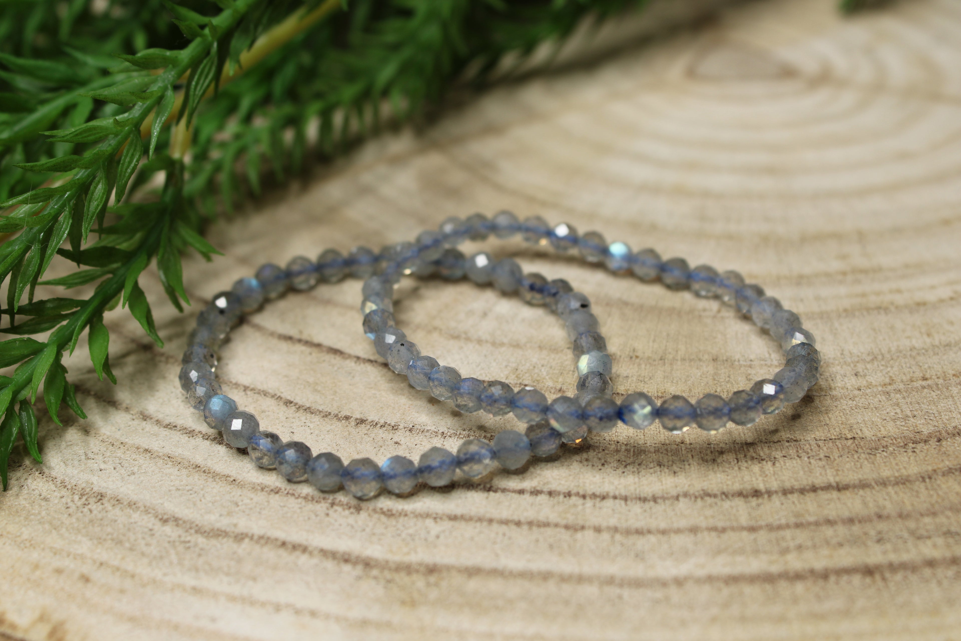 Armbanden Facet geslepen 4mm KLEIN \ KINDER