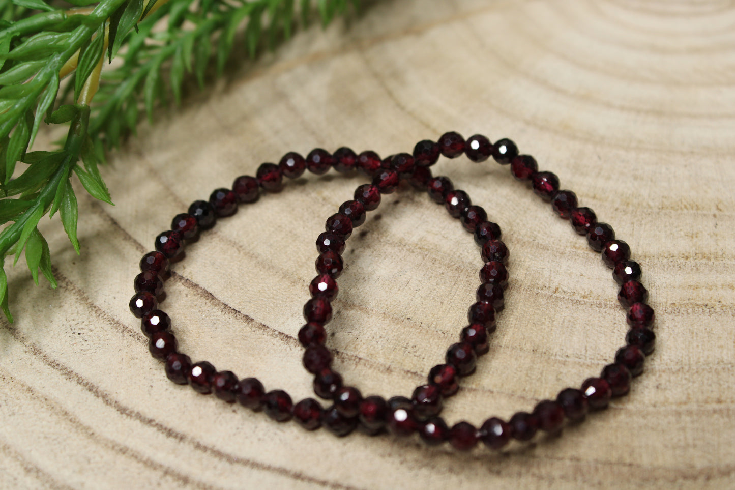 Armbanden Facet geslepen 4mm KLEIN \ KINDER