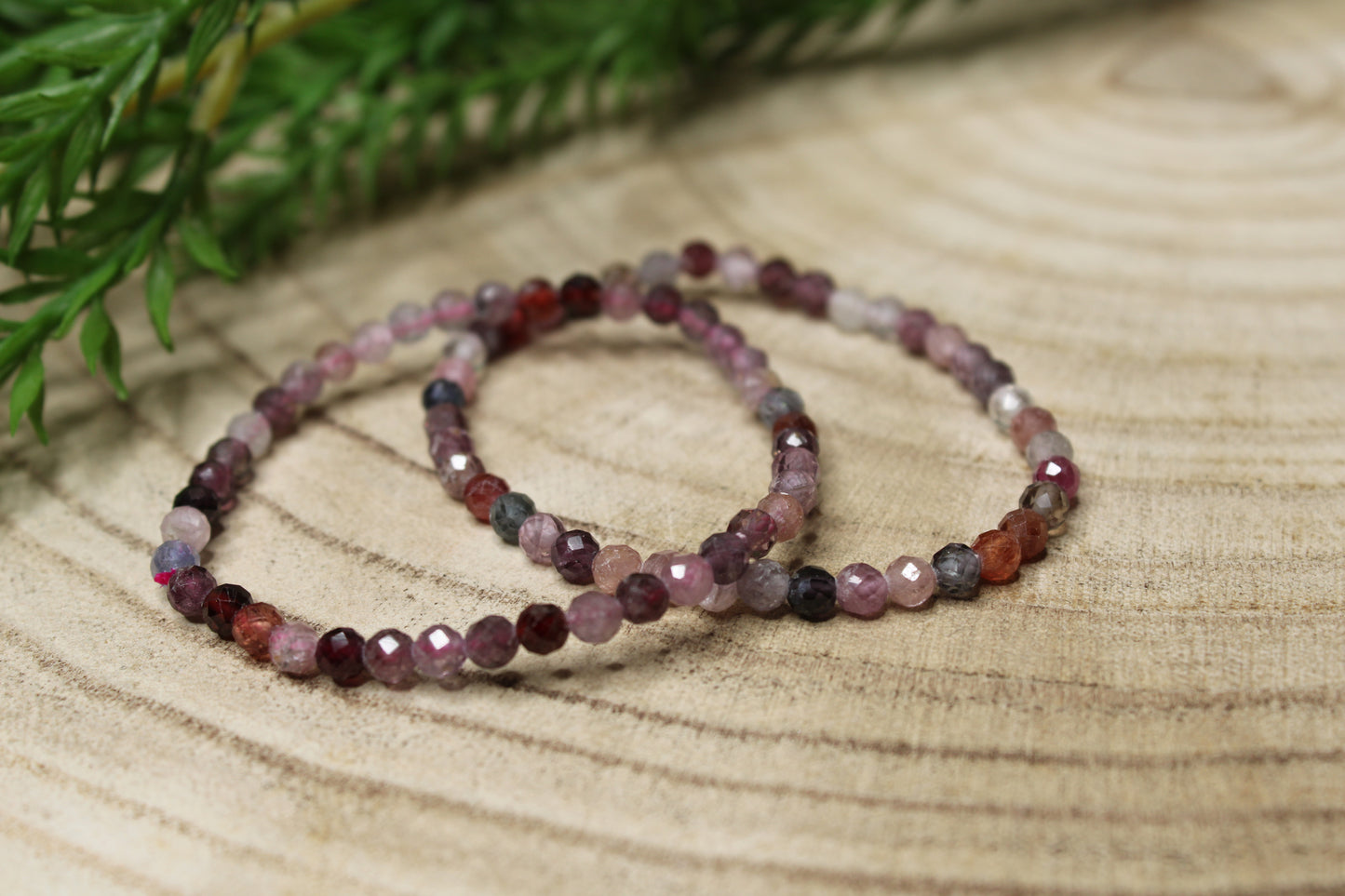 Armbanden Facet geslepen 4mm KLEIN \ KINDER