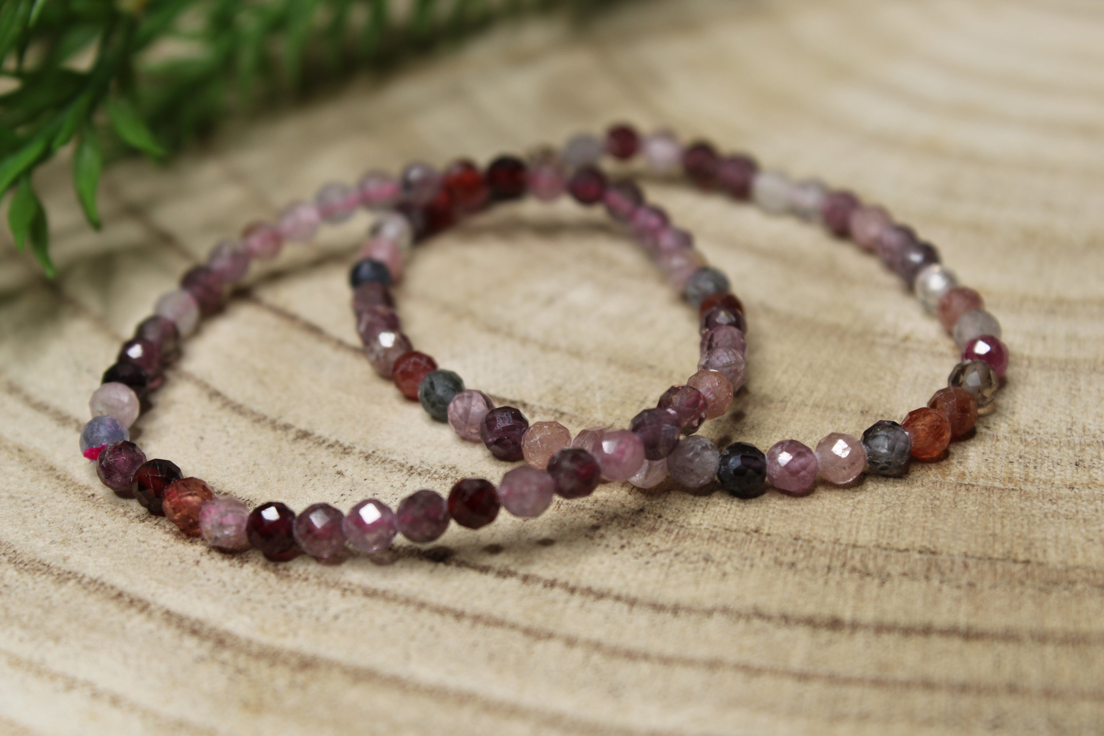 Armbanden Facet geslepen 4mm KLEIN \ KINDER