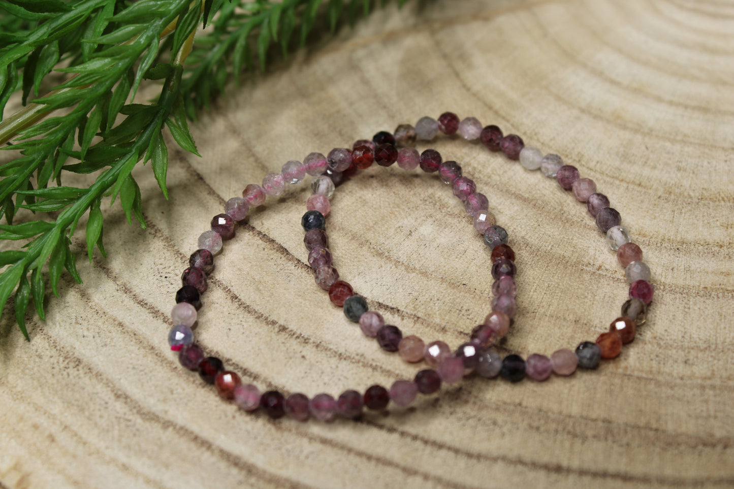 Armbanden Facet geslepen 4mm KLEIN \ KINDER