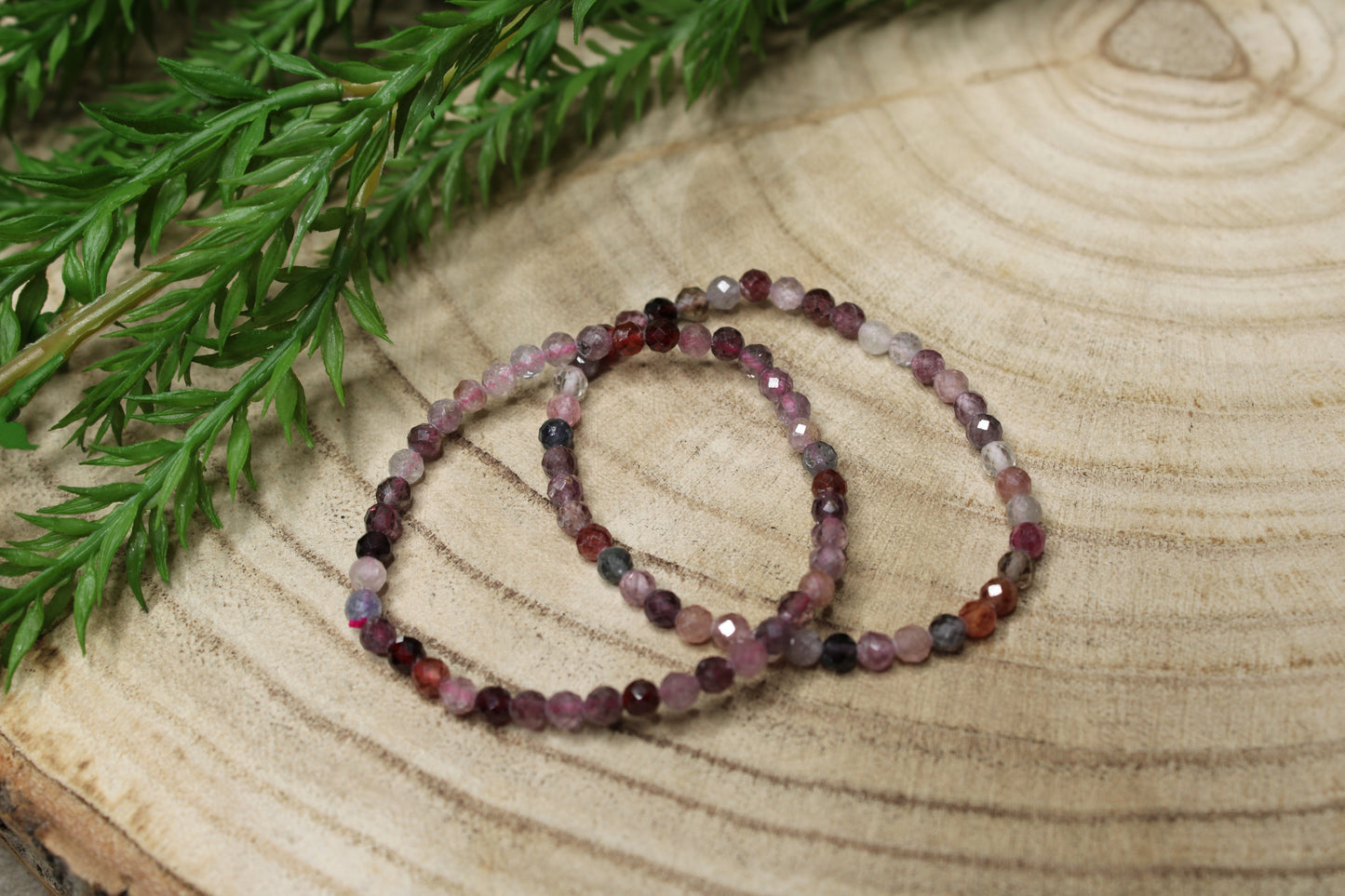 Armbanden Facet geslepen 4mm KLEIN \ KINDER