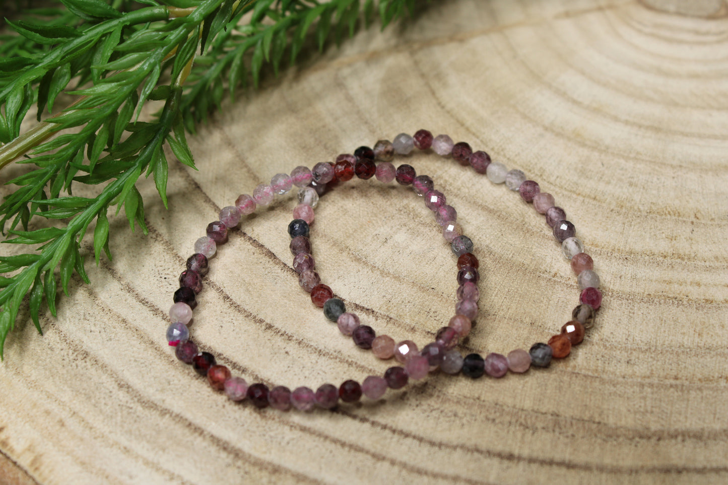 Armbanden Facet geslepen 4mm KLEIN \ KINDER