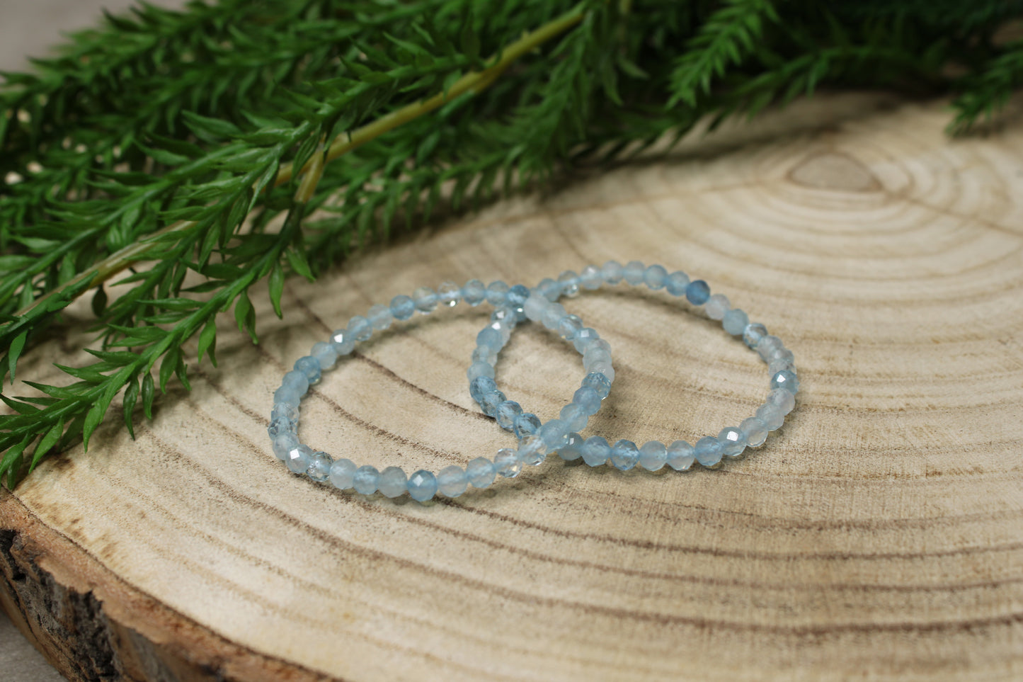 Armbanden Facet geslepen 4mm KLEIN \ KINDER