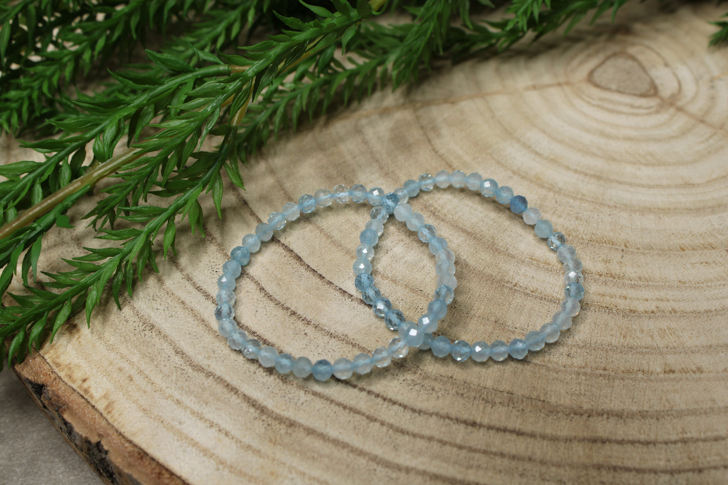 Armbanden Facet geslepen 4mm KLEIN \ KINDER