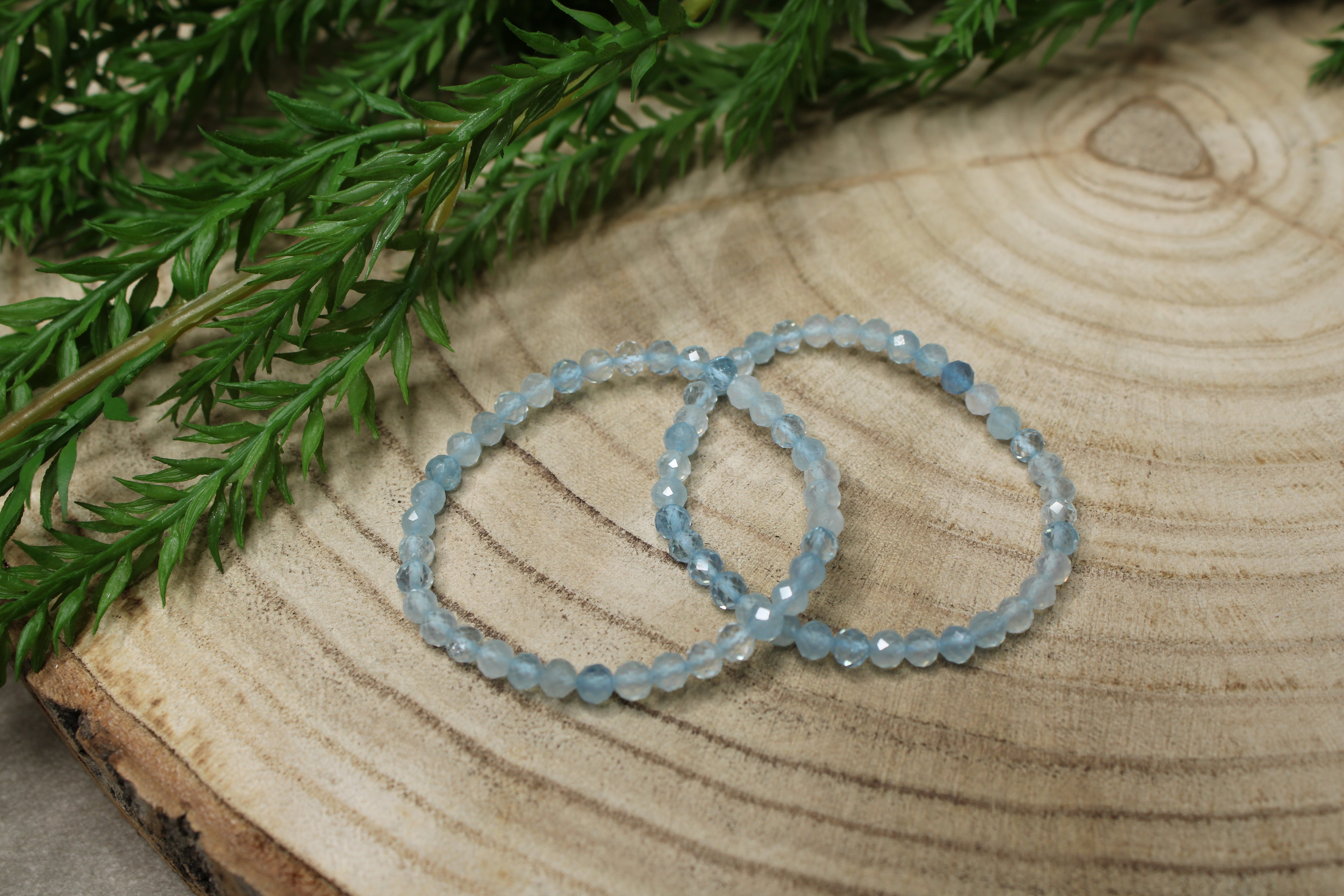 Armbanden Facet geslepen 4mm KLEIN \ KINDER