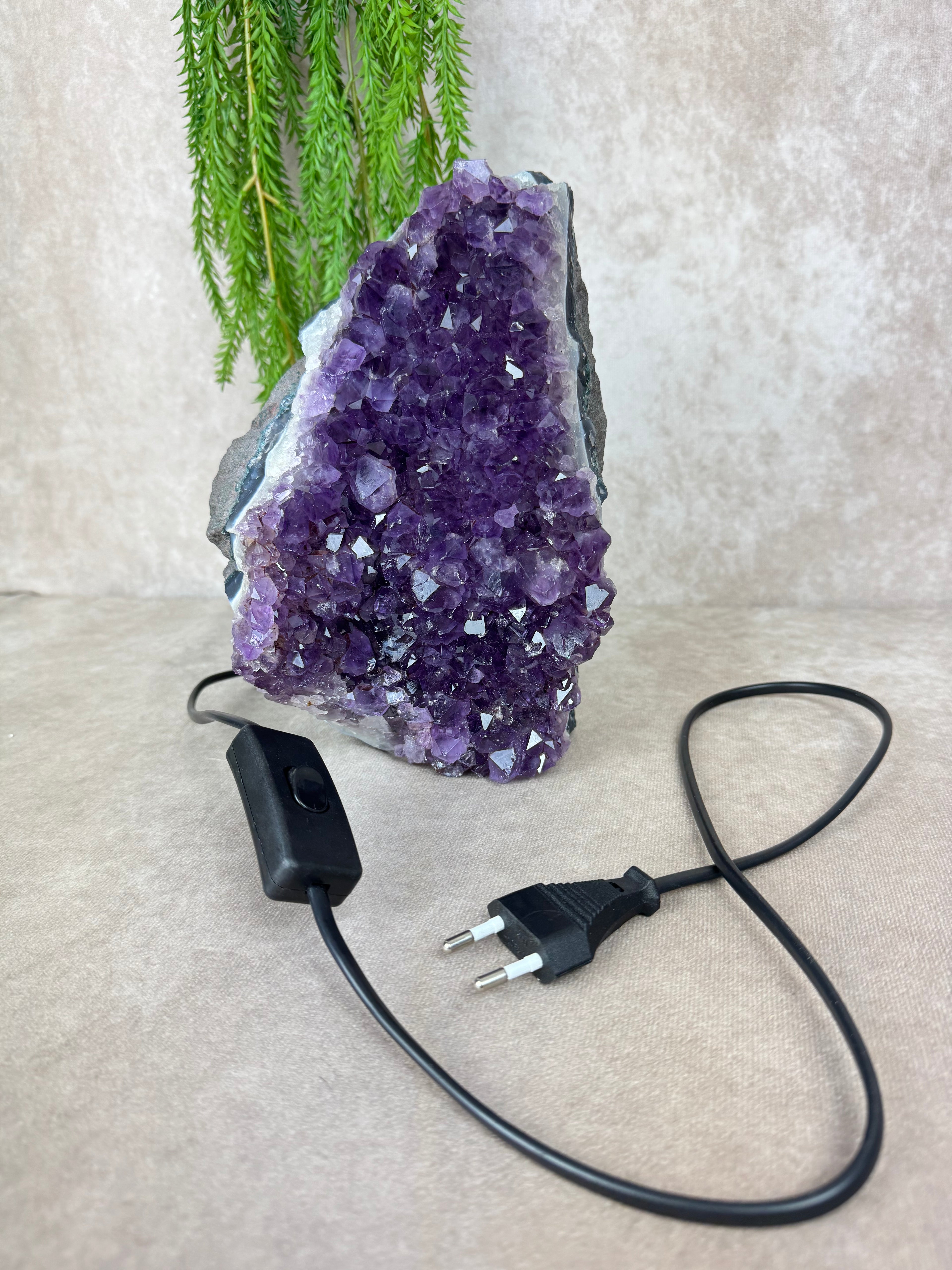 Amethist lamp Xxl