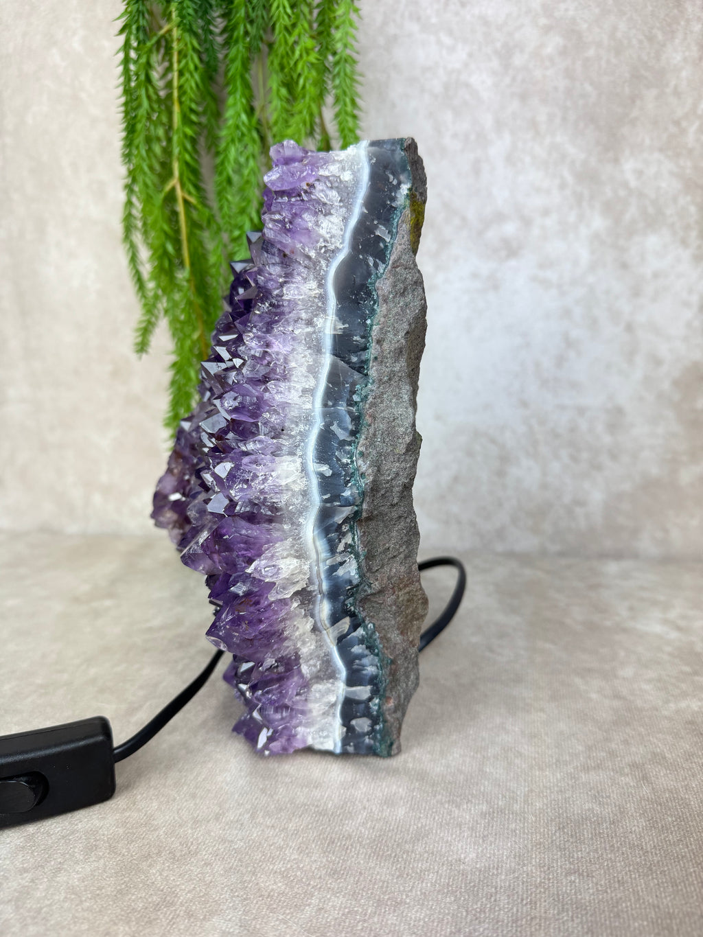 Amethist lamp Xxl