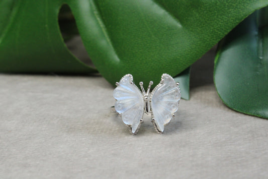 Ring Vlinder Maansteen