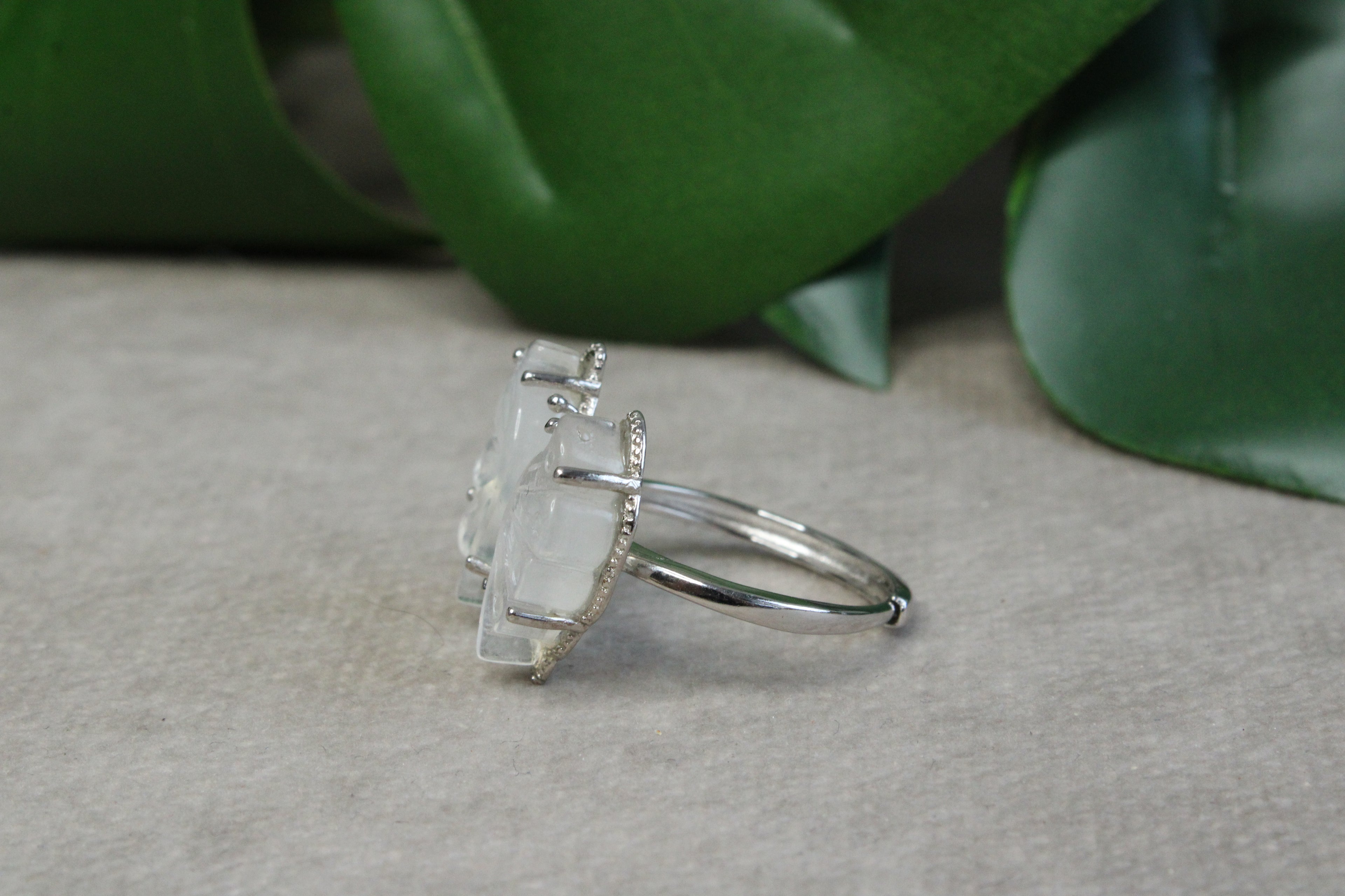 Ring Vlinder Maansteen