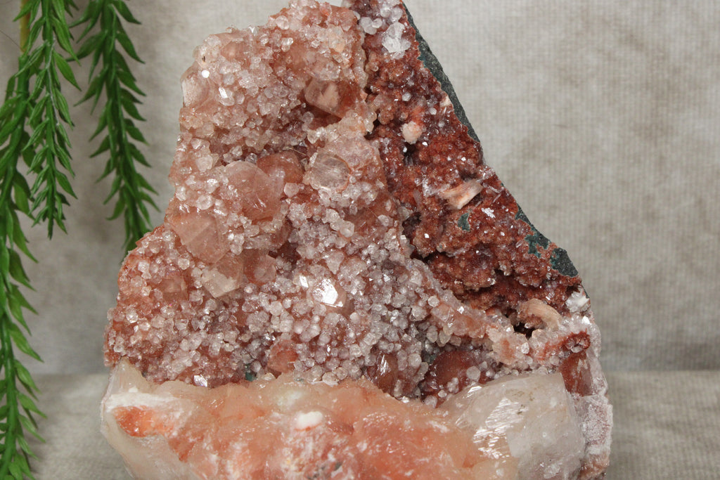 Stilbiet / Calciet / Kwarts cluster