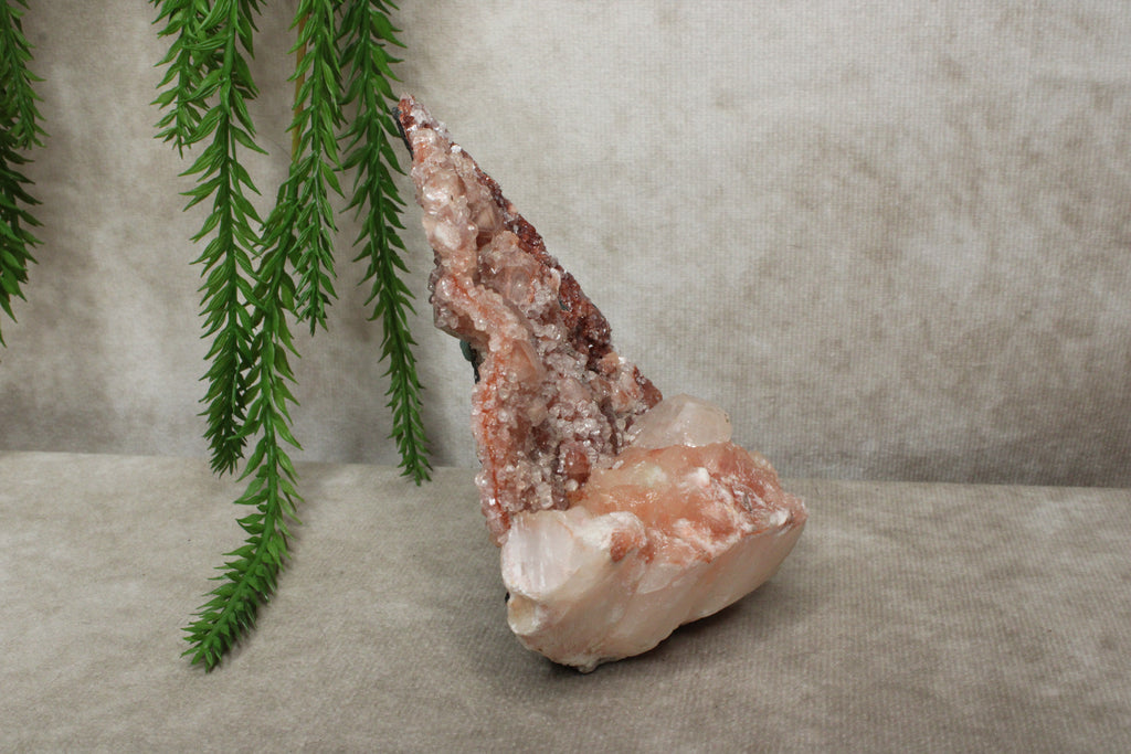 Stilbiet / Calciet / Kwarts cluster