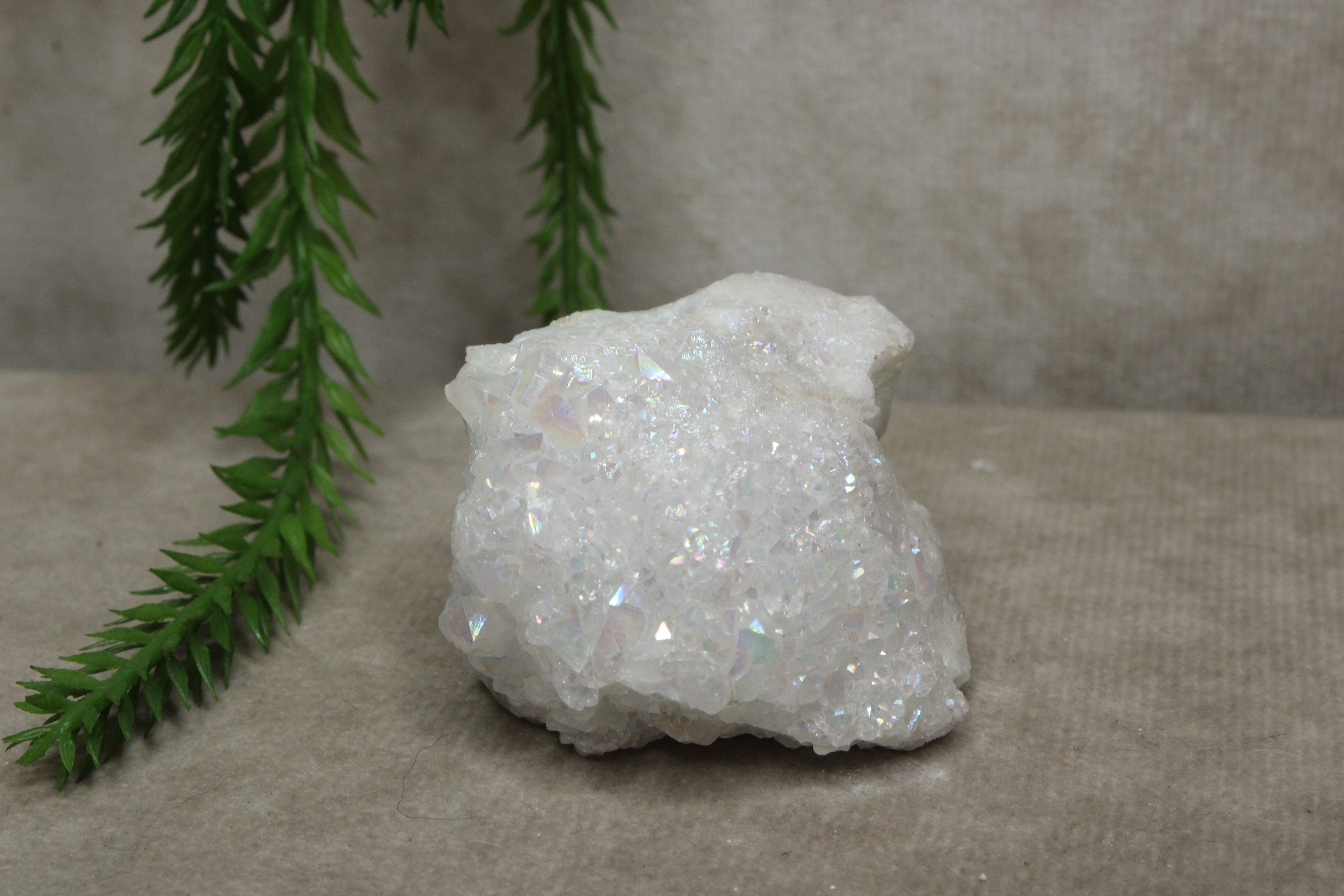 Bergkristal met aura laag #0752