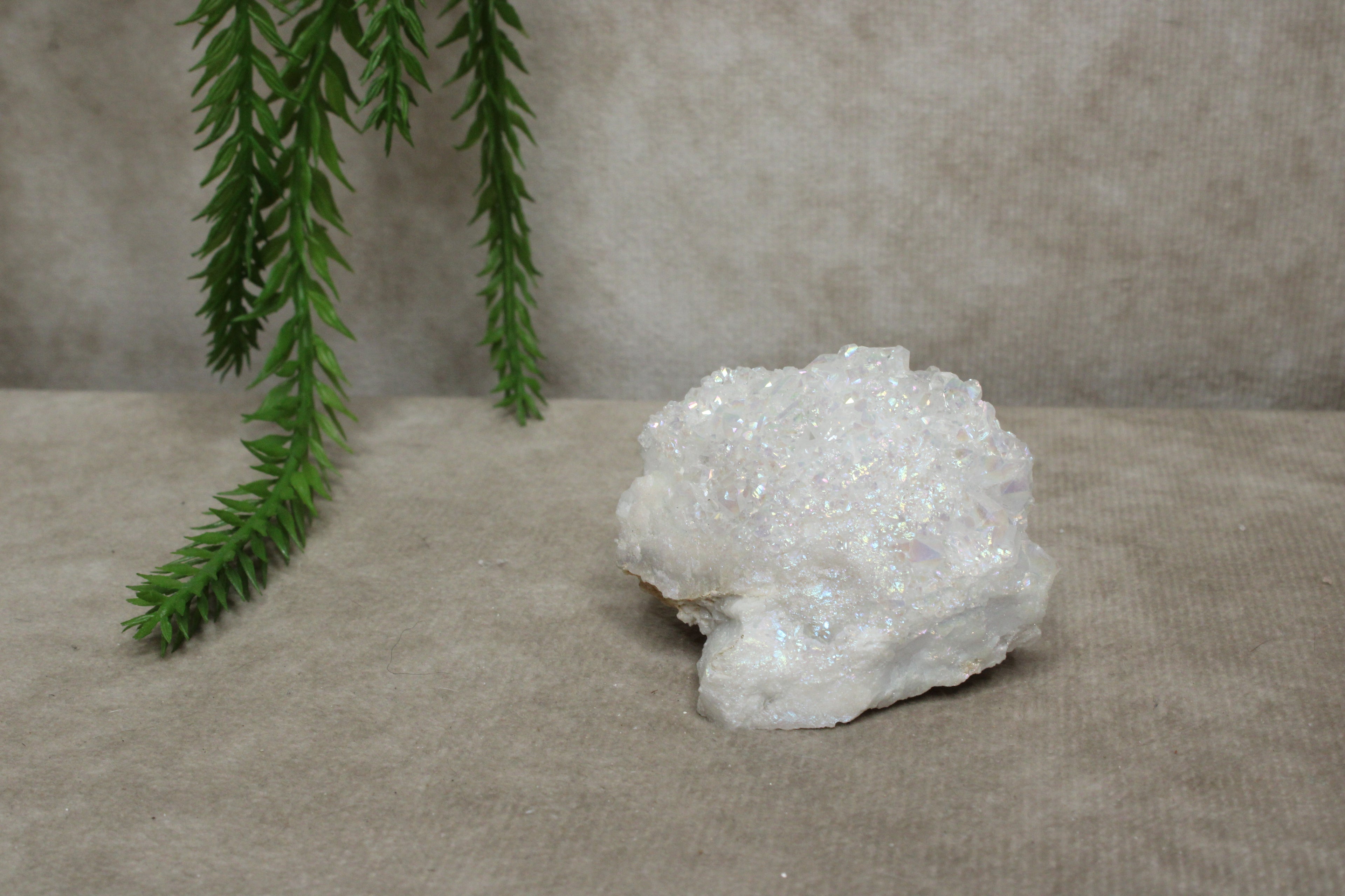 Bergkristal met aura laag #0752