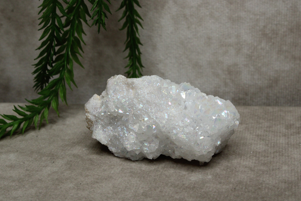 Bergkristal met aura laag #0748