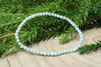 Larimar kogelarmband 4mm