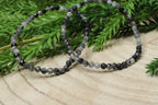 Toermalijn facet geslepenarmband 4mm