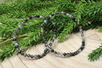 Toermalijn facet geslepenarmband 4mm