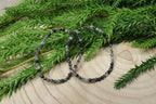 Toermalijn facet geslepenarmband 4mm