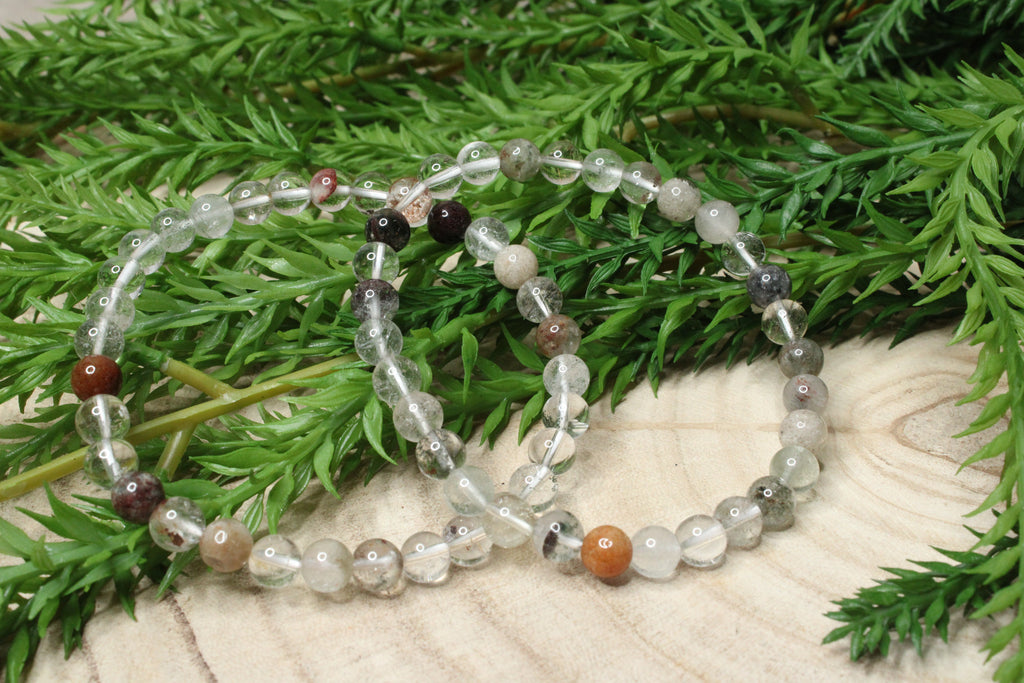 Gardenkwarts kogelarmband 6mm