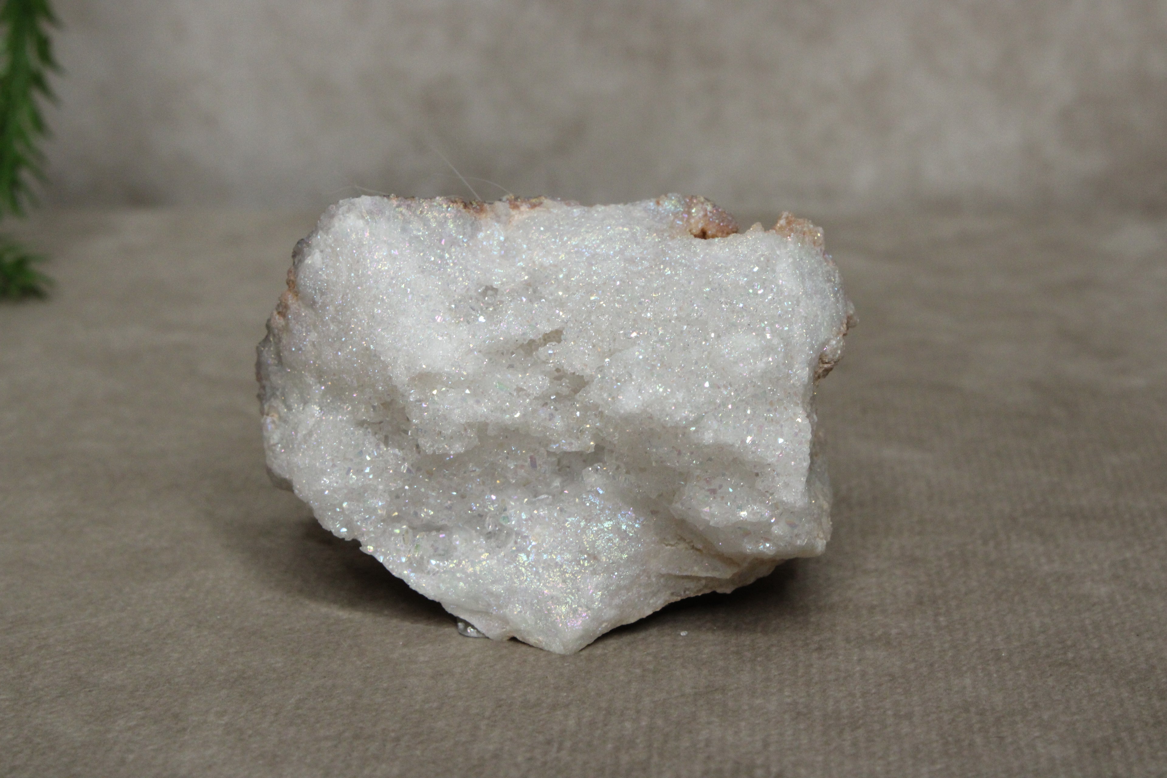 Bergkristal met aura laag #0749