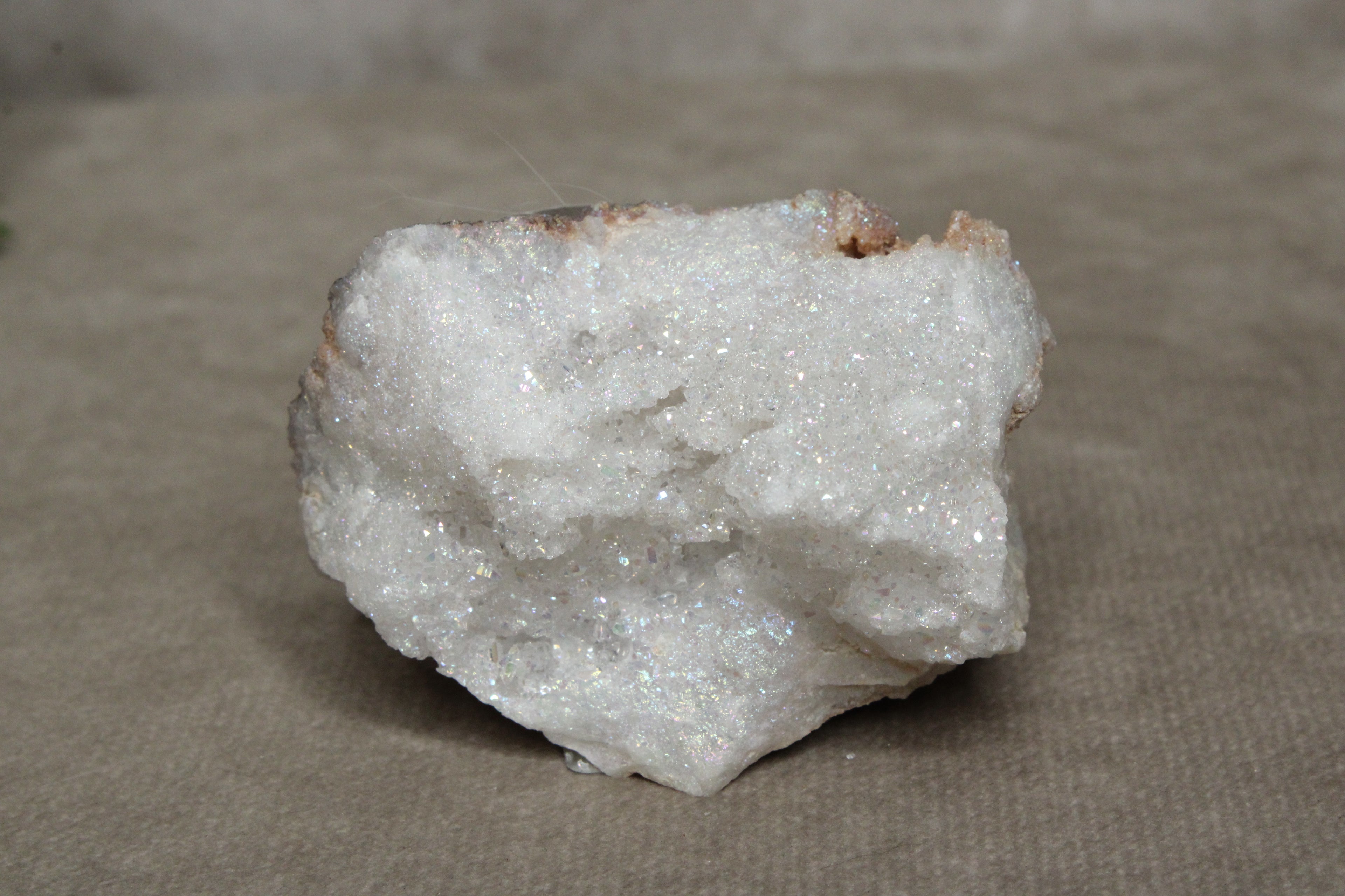 Bergkristal met aura laag #0749