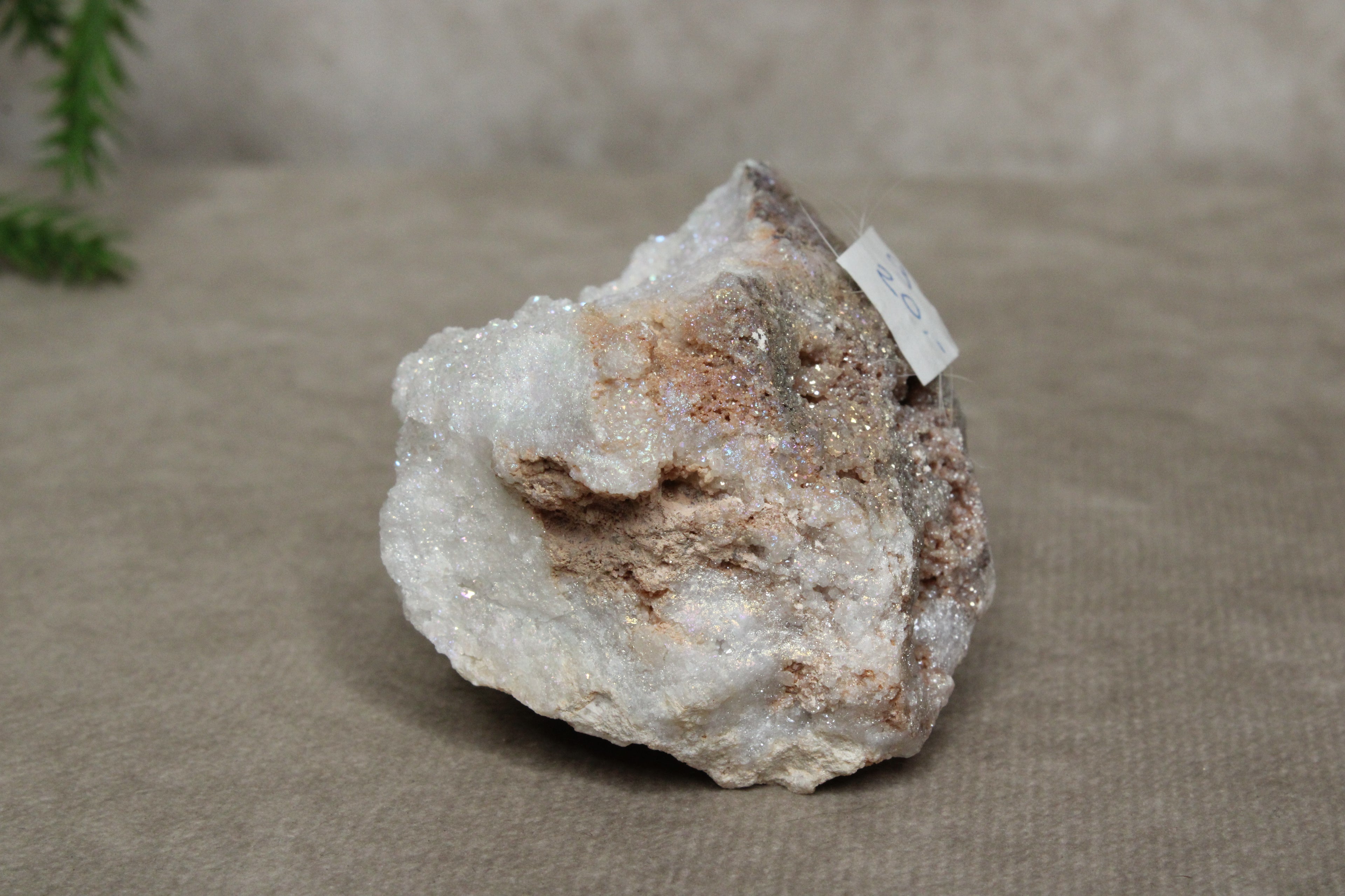 Bergkristal met aura laag #0749