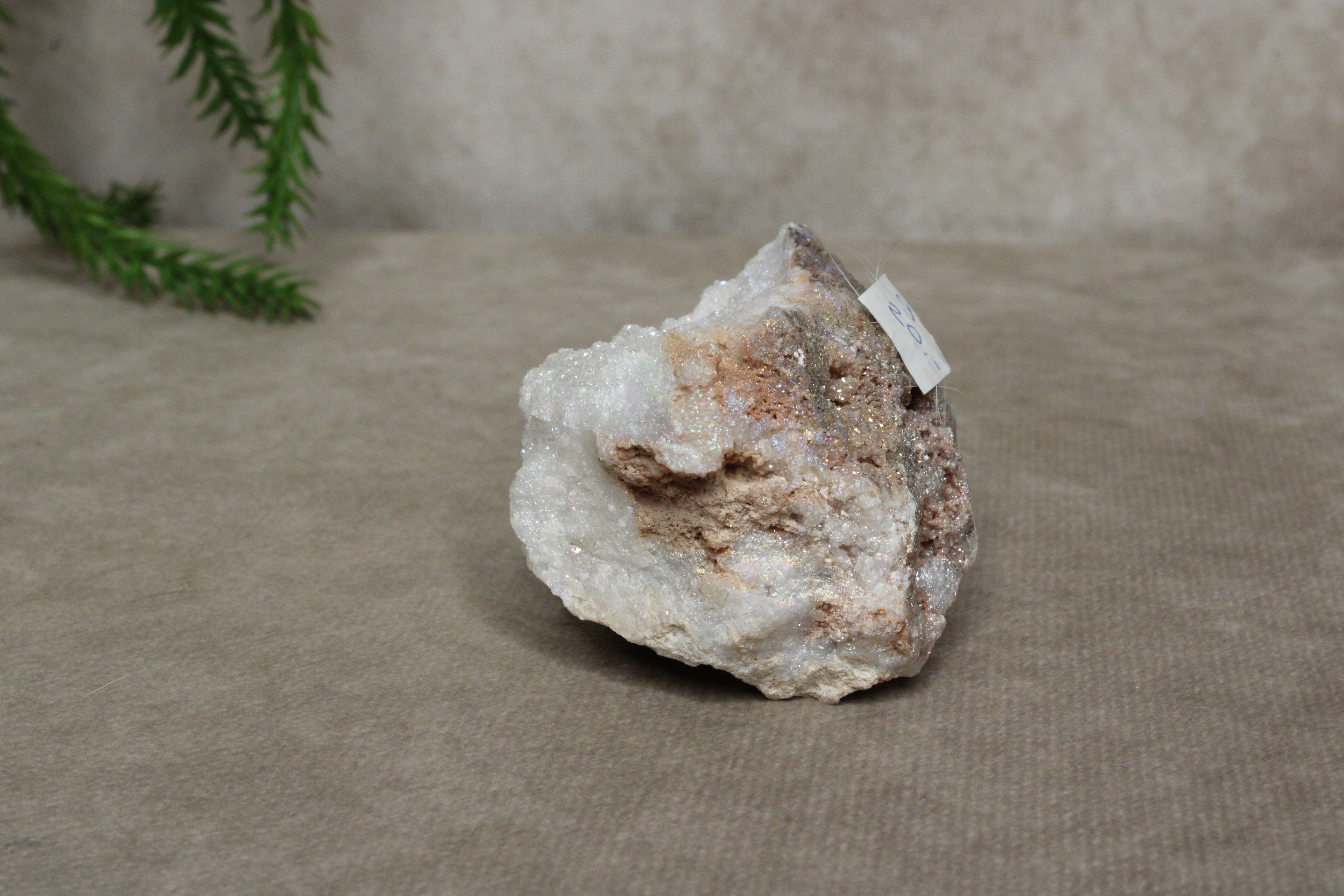 Bergkristal met aura laag #0749