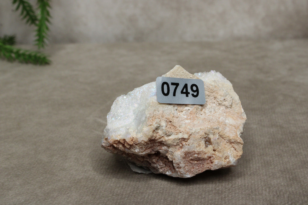 Bergkristal met aura laag #0749