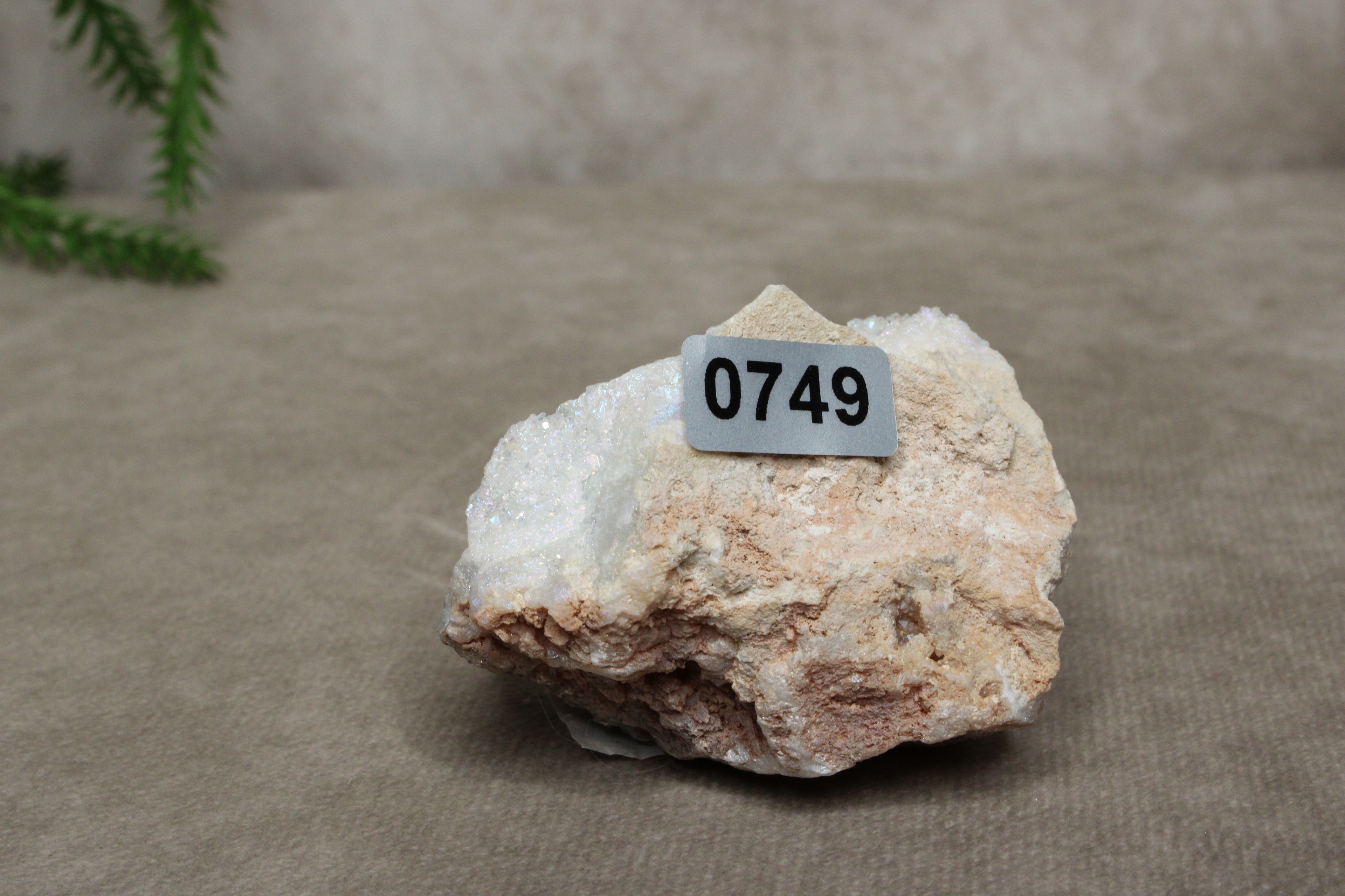 Bergkristal met aura laag #0749