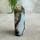 Toren zwarte bloemagaat #1554