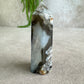 Toren zwarte bloemagaat #1554