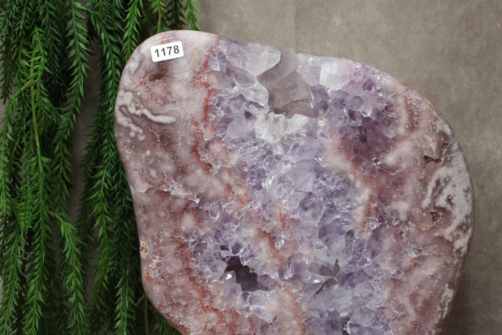 Roze amethist #1178