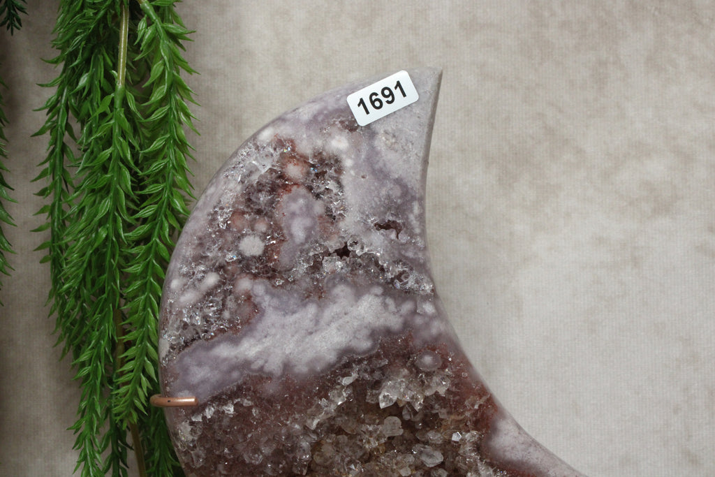 roze amethist maan #1691