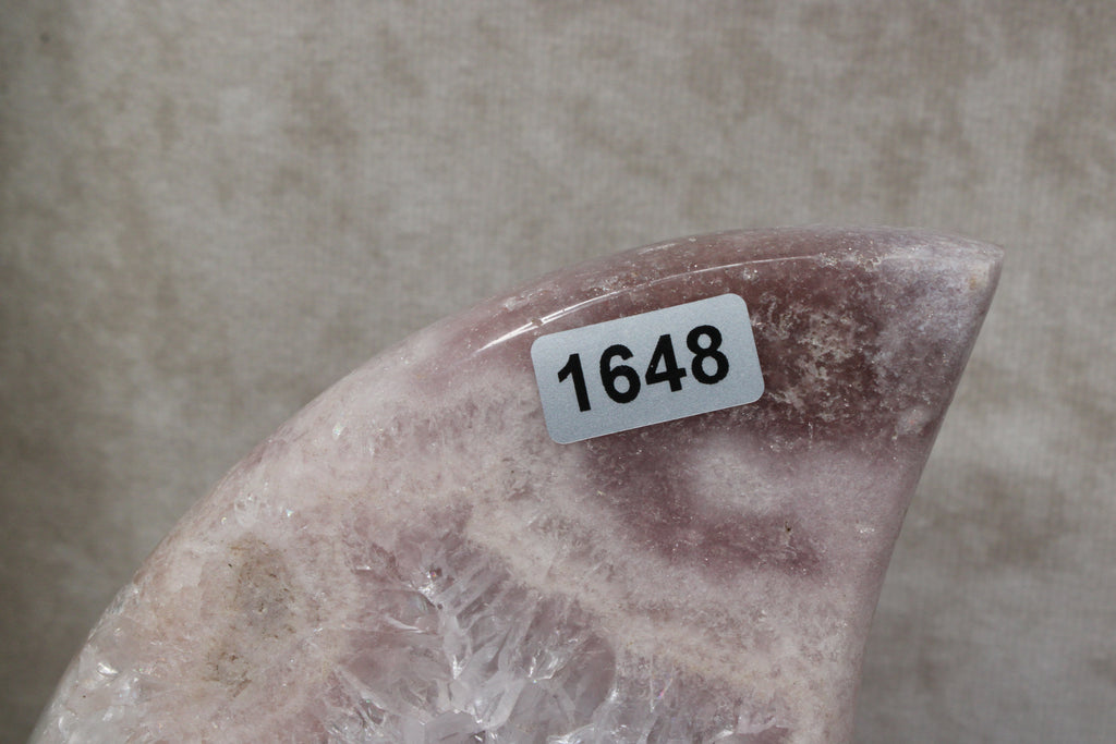 Roze amethist maan #1648