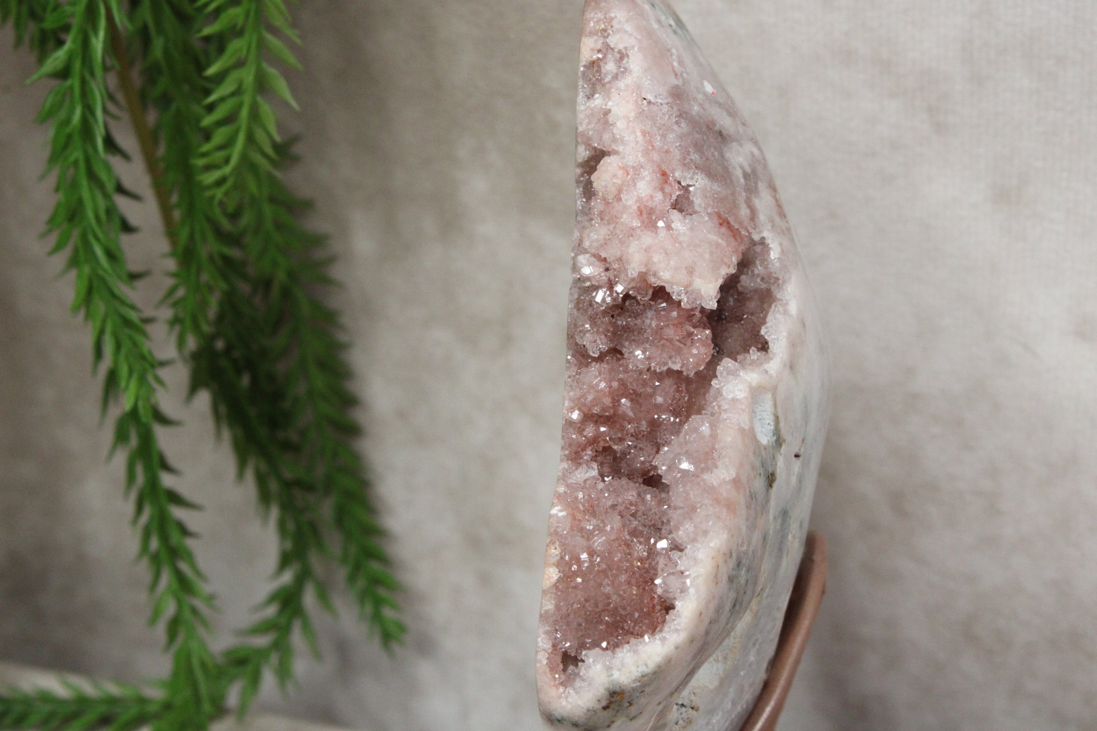 Roze amethist slab #1621
