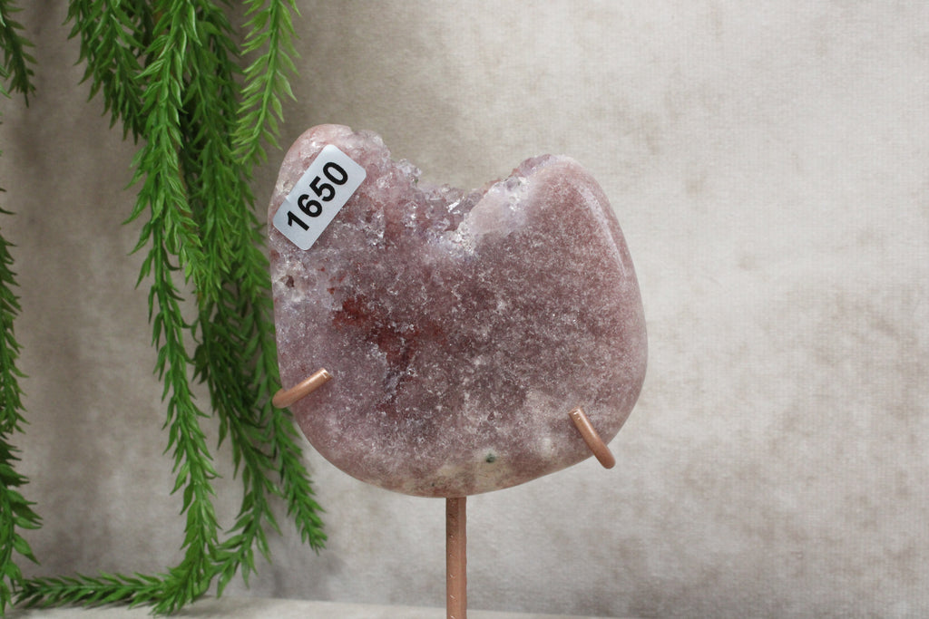 Roze amethist slab #1650